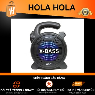 Loa Bluetooth Karaoke tích hợp đèn pin ZQS-5101 tặng kèm micro có dây