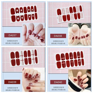 Miếng Dán Trang Trí Móng Tay 3d Da021-Da040