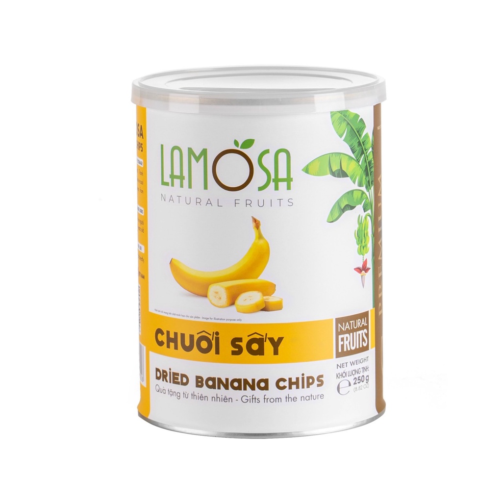 [SenXanh Foods] Chuối sấy - LAMOSA Dried banna chips