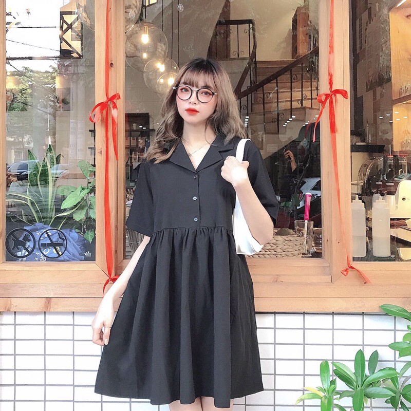 UPZ Đầm Babydoll Logo (4 Màu) | BigBuy360 - bigbuy360.vn