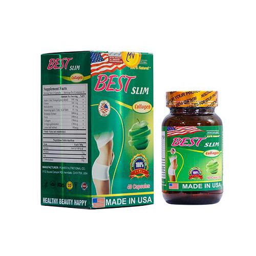 Giảm cân best slim collagen USA