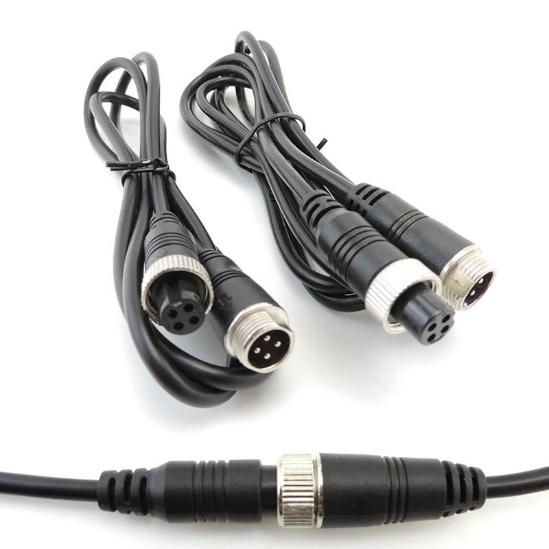Đầu nối mở rộng cáp Video 4Pin Nam sang Nữ cho máy ảnh đảo chiều Ccd Camper Trailer VND1