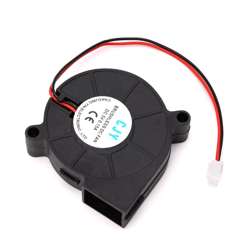 Quạt máy tính 2 chân 50mmx15mm DC 5V Quạt làm mát tay áo Quạt làm mát 5015
