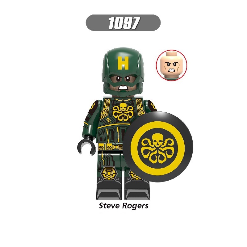 Bộ Lắp Ghép Lego Nhân Vật Captain America Marvel