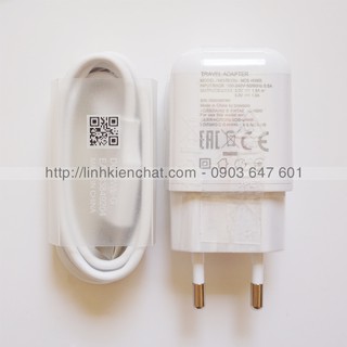 Bộ sạc nhanh lg fast charge 2.0 và cáp sạc nhanh lg type-c zin cty
