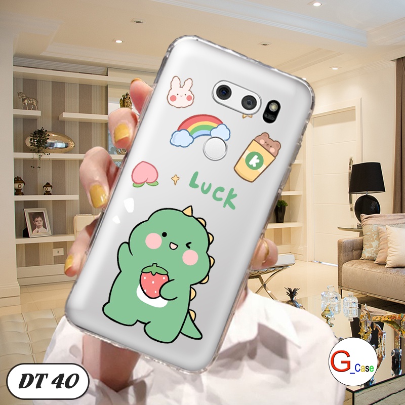 Ốp lưng điện thoại LG V30 dẻo trong in hình