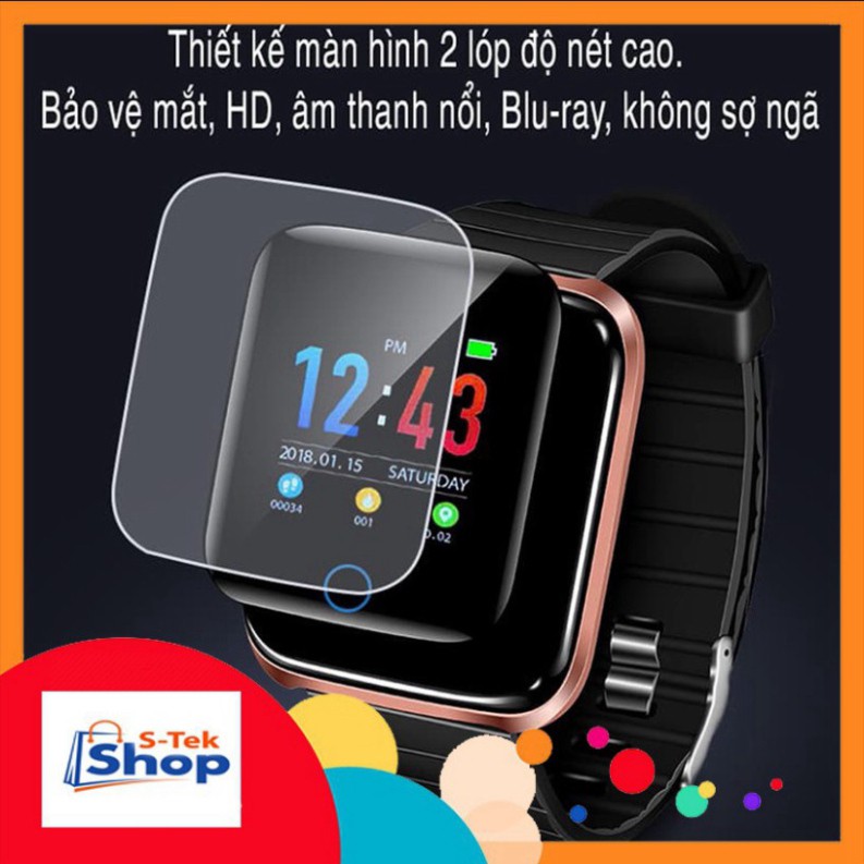 Đồng Hồ Thông Minh D28 Cao Cấp- Smartwatch Đa Chức Năng Kết Nối Bluetooth, Nhận Thông Báo Điện Thoại, Theo Dõi Sức Khỏe