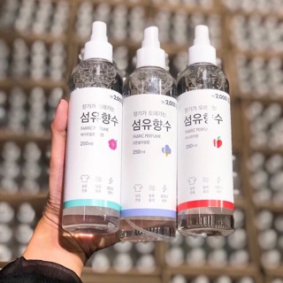 Xịt thơm quần áo Hàn Quốc 3 mùi 250ml