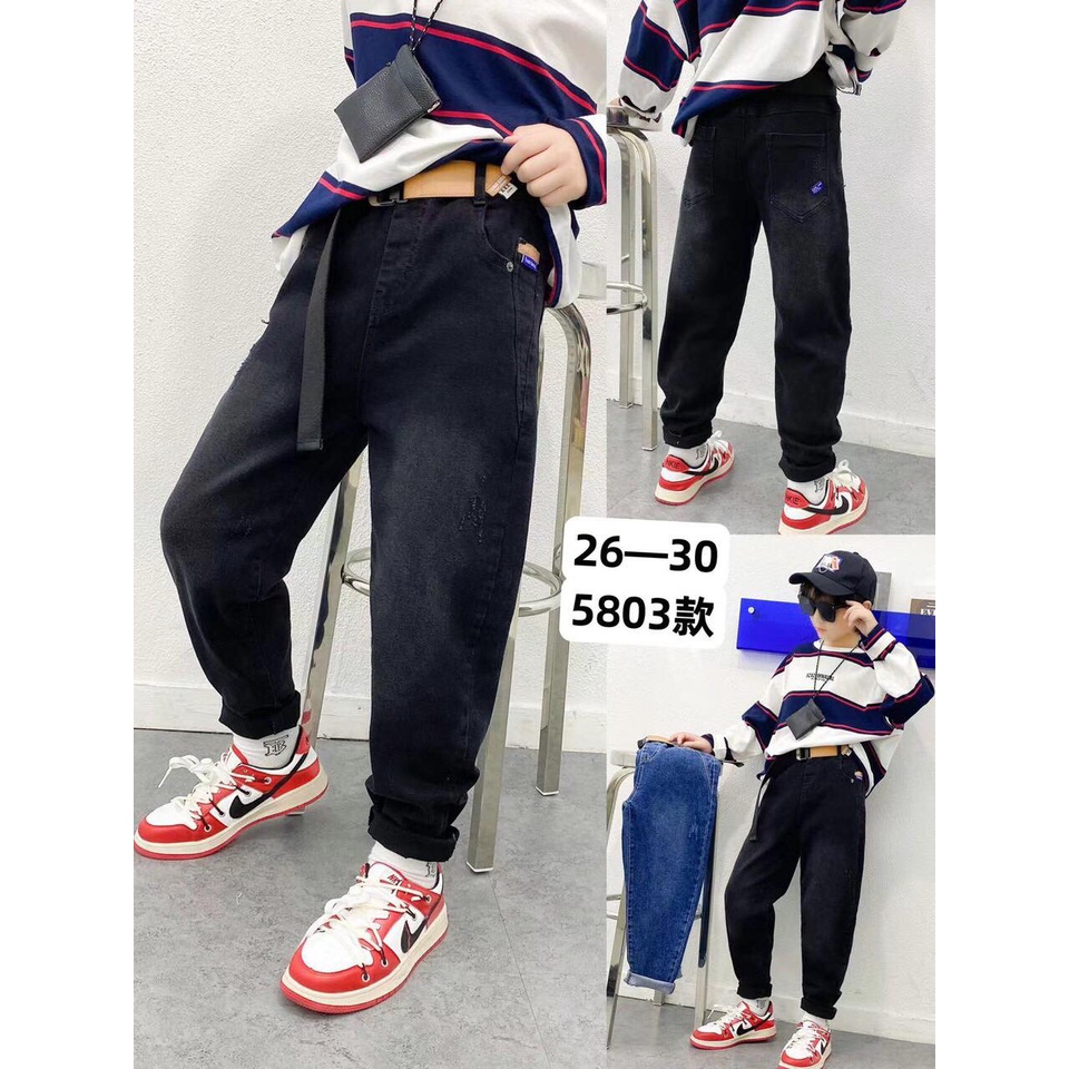 Quần jean bé trai từ 17-45kg
