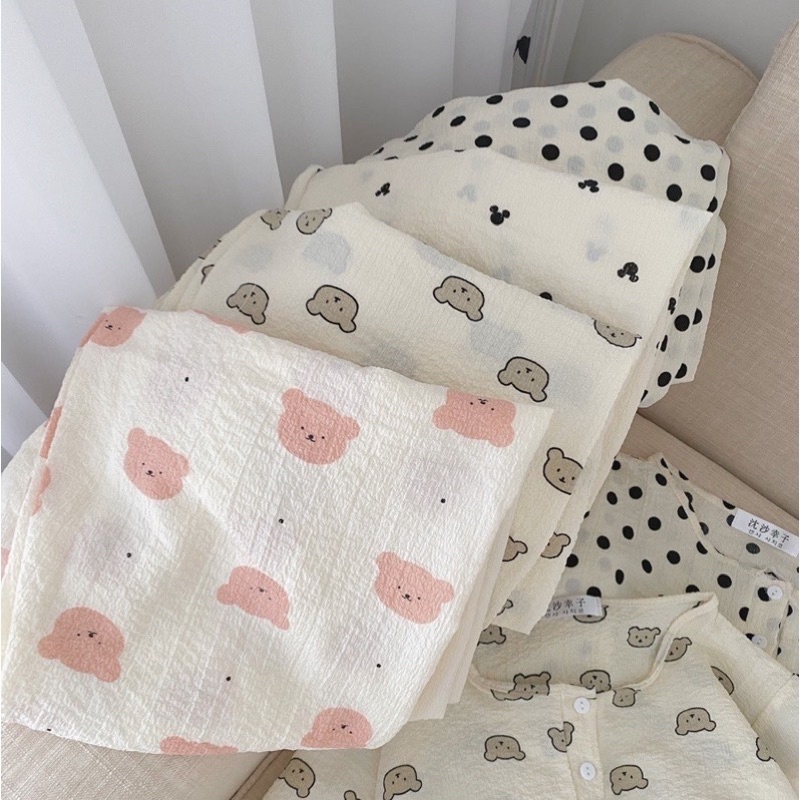 Đồ Ngủ Nữ, Bộ Đồ Ngủ Nữ Phong Cách Hàn Quốc( Hàng Chất Đẹp ) | BigBuy360 - bigbuy360.vn