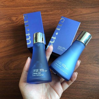 Cặp nước hoa hồng, sữa dưỡng sum xanh 50ml