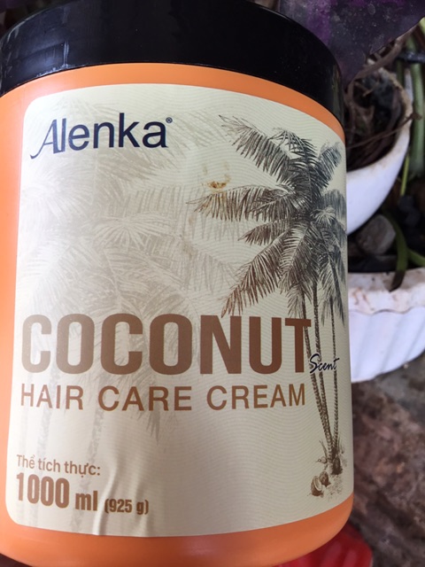 Dầu hấp ủ tóc coconut hari care cream alenka