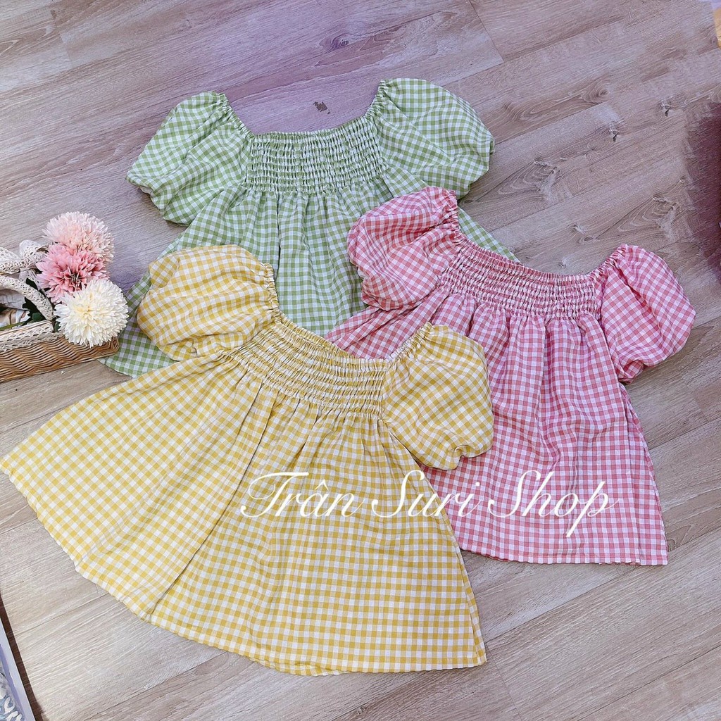 Áo babydoll dễ thương dáng dài cho nàng dạo phố đi chơi LP Fashion