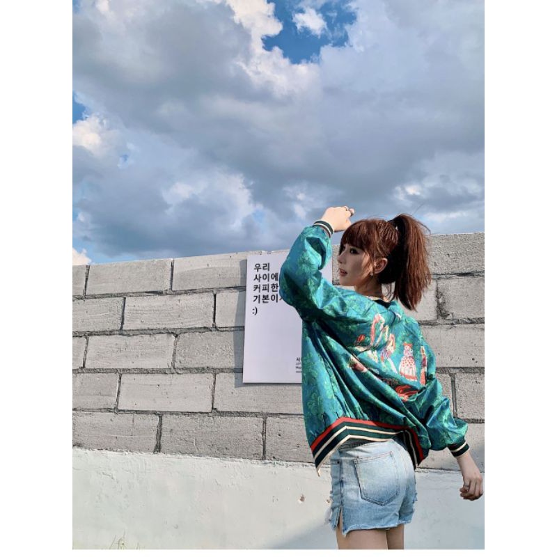 [ ODER ] ÁO KHOÁC BOMBER 2 MẶT THÊU HỌA TIẾT SUKAJAN JACKET | BigBuy360 - bigbuy360.vn