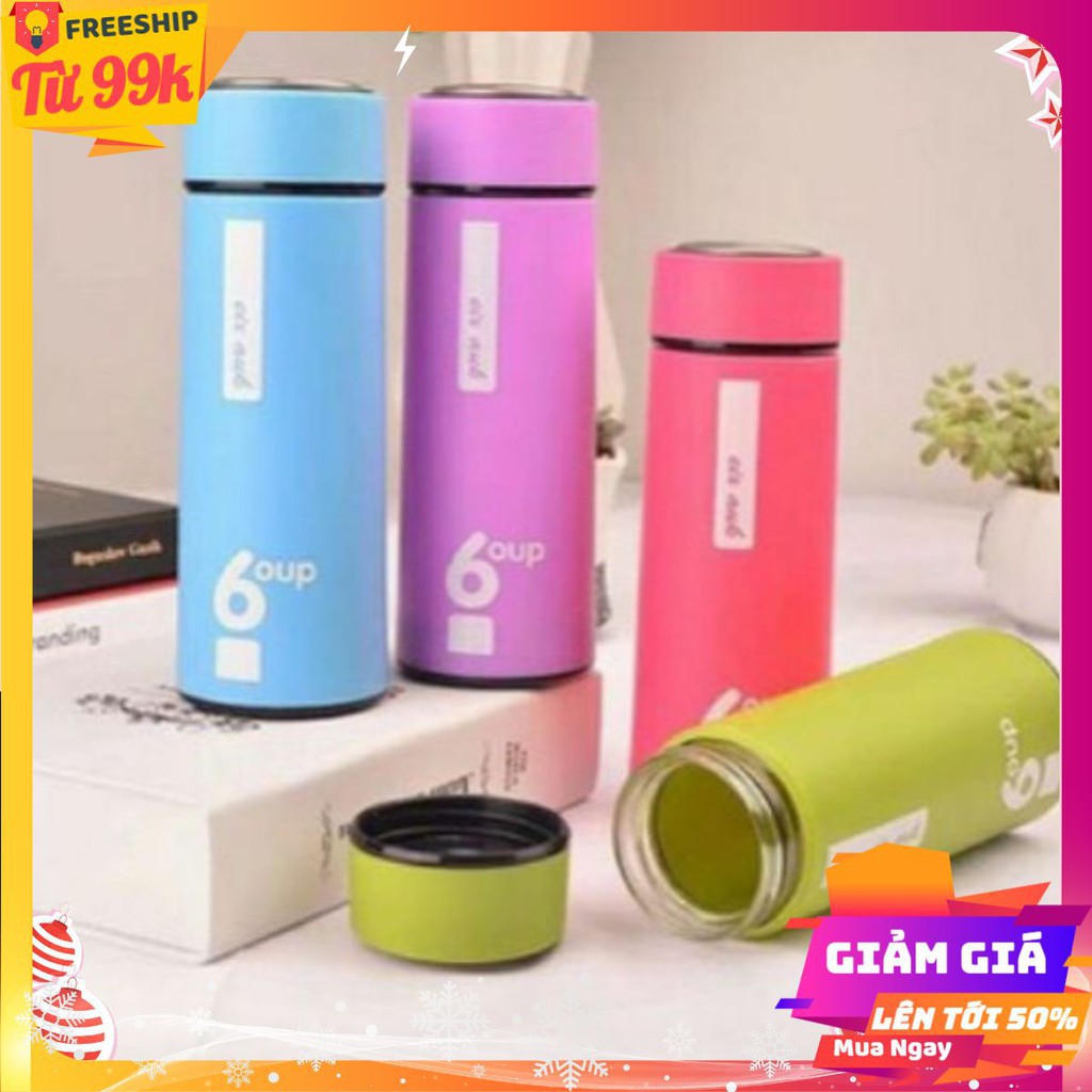 [FREESHIP❤️] BÌNH GIỮ NHIỆT LIFE RUỘT INOX 500ML