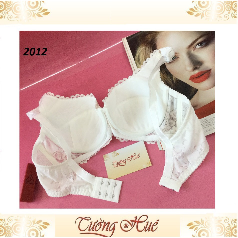 Áo lót nữ Đài Loan Aseity 2012 ren không mút lưng bảng to.