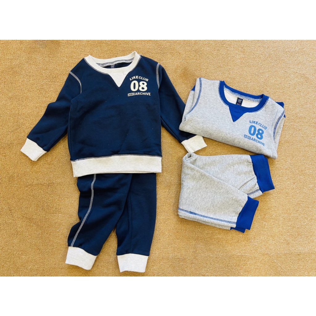 [1-6y] Bộ nỉ bông GAP bé trai siêu xịn size 1-6 tuổi