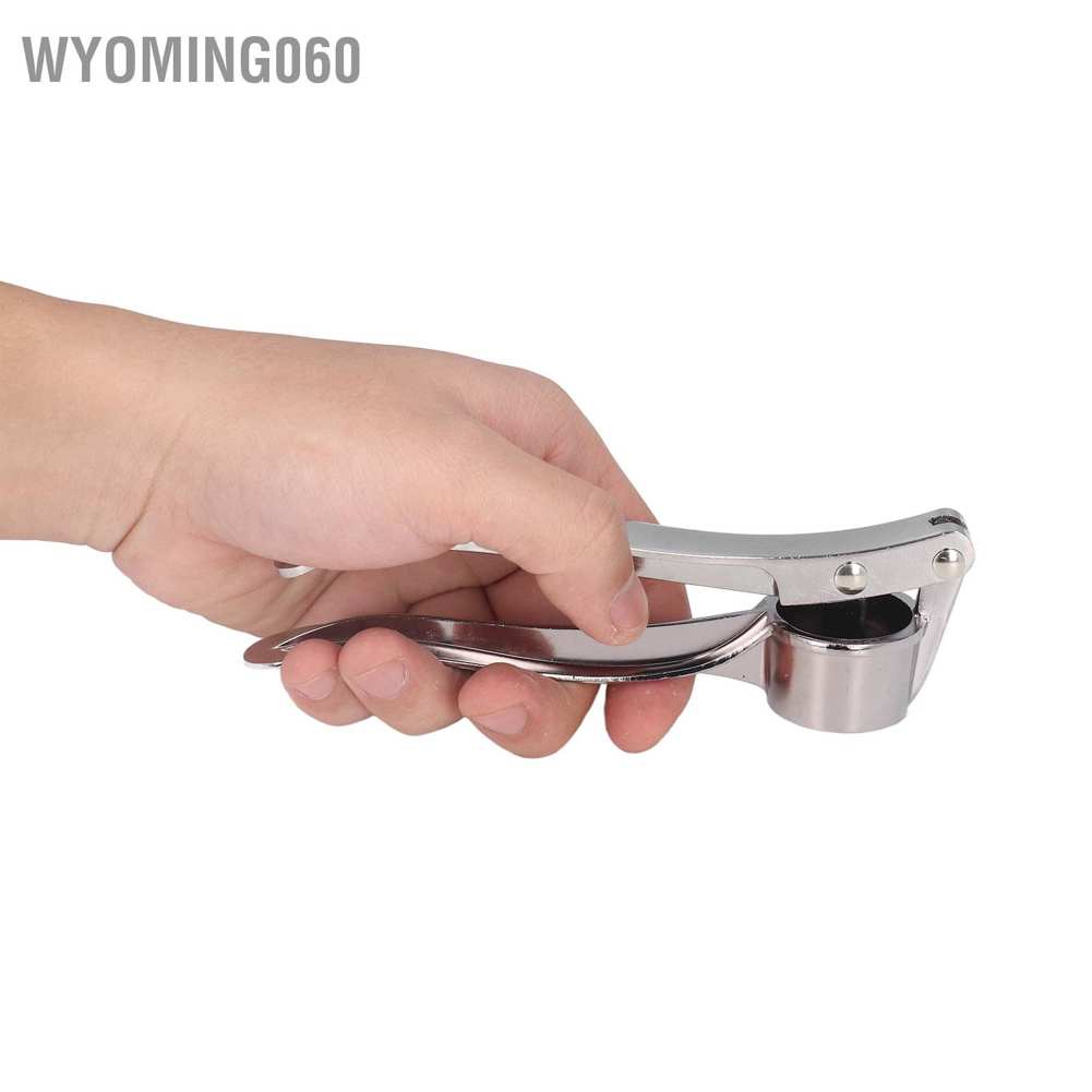 Dụng cụ nghiền ép tỏi cầm tay bằng hợp kim kẽm chống gỉ tiện dụng cho nhà bếp