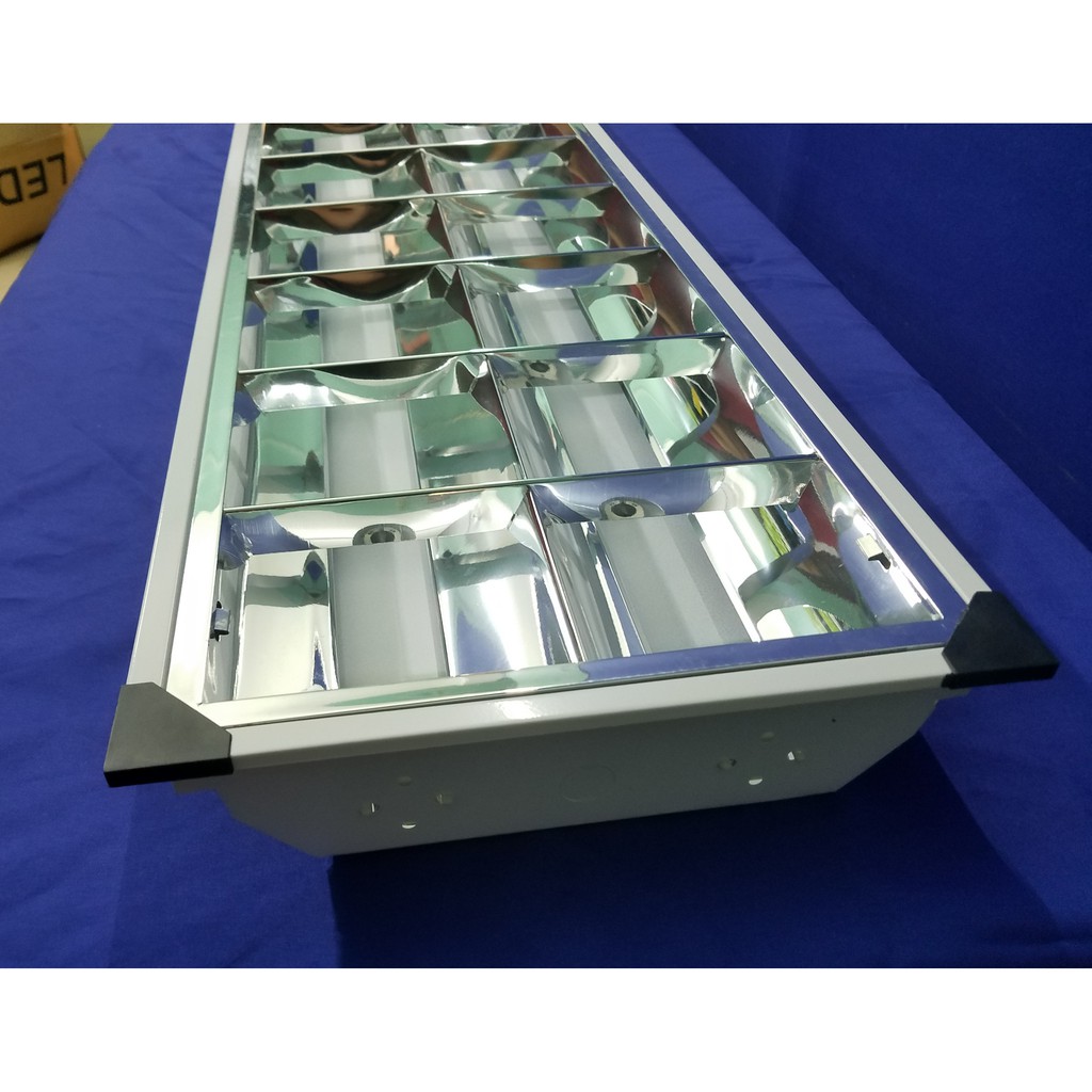 Máng đèn thả 1m2 - 2 bóng tuýp T8