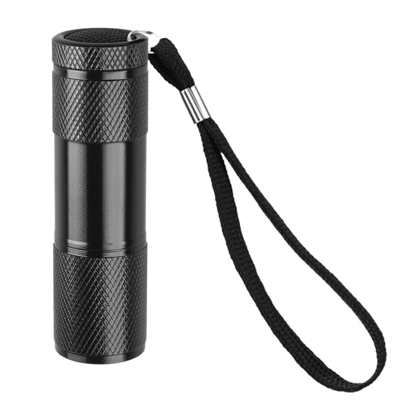 Đèn Pin LED Tia Cực Tím Chống Nước IP65 395-400nm Màu Đen Có Thể Sạc Lại Cho Thú Cưng