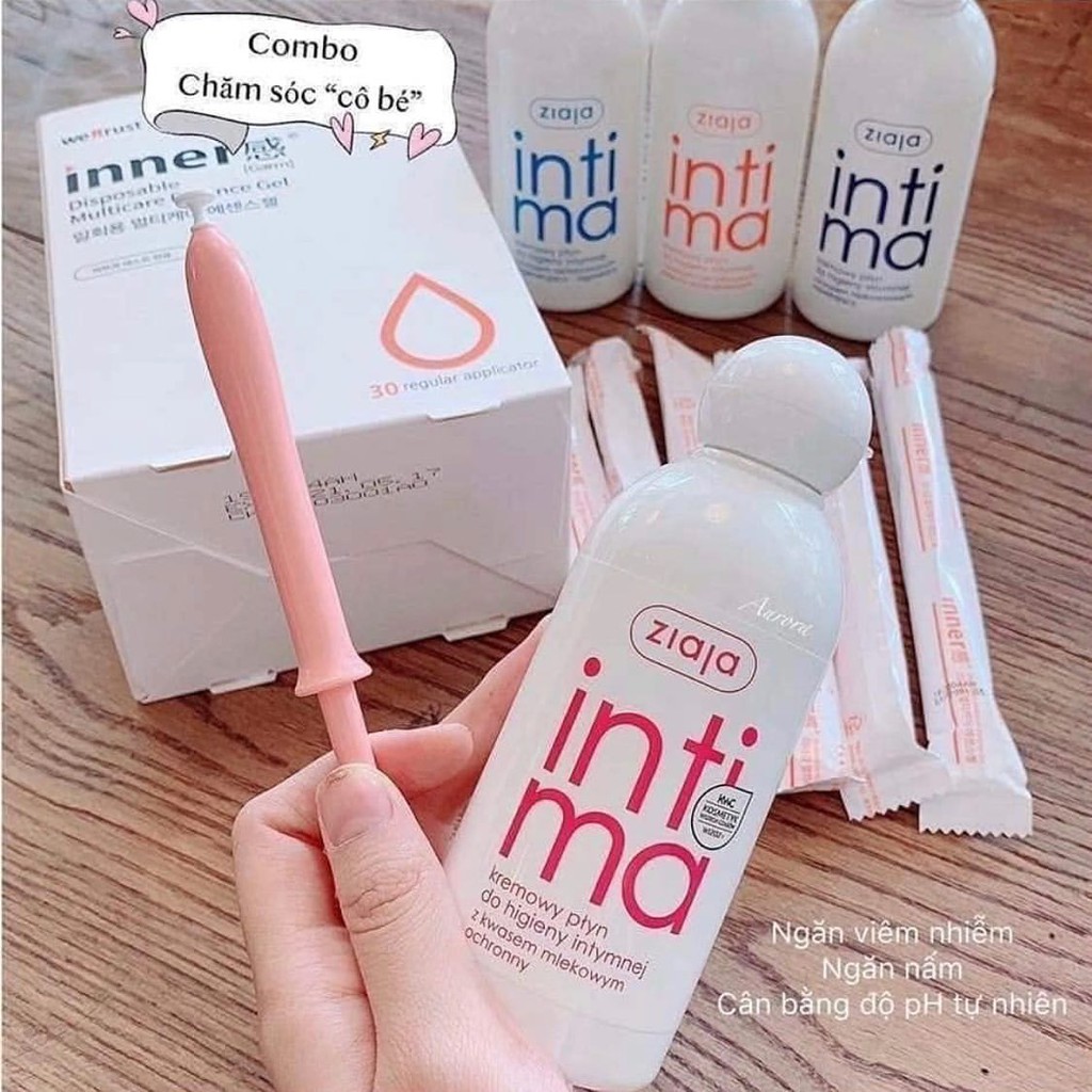 Inner Gel vệ sinh phụ nữ set 5 ống