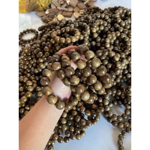 Trầm tốc tự nhiên đủ size từ 6 đến 20 li vòng đeo tay