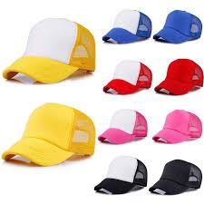 Mũ Nón Lưỡi Trai Phối Lưới Thoáng Khí Cho Bé