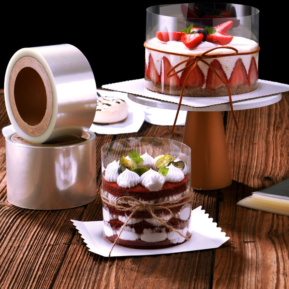 Giấy bọc bánh kem phong cách Hàn Quốc rộng 8cm/ 10cm