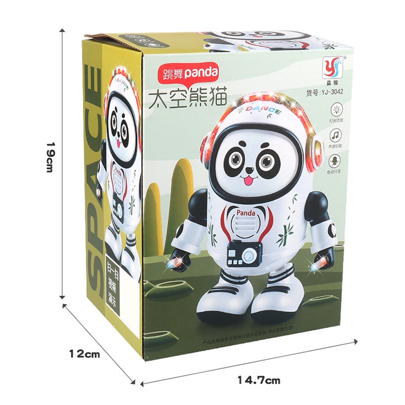 Đồ Chơi Trẻ Em Chú Gấu Trúc Dance Biết Phát Sáng Và Nhảy Múa Theo Nhạc