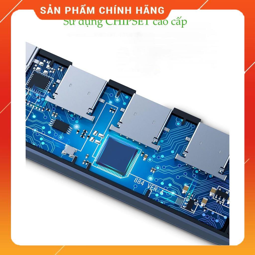 (Có sẵn) Bộ chuyển đổi 6 trong 1 UGREEN CM206 50963 mở rộng thêm cổng HDMI, 2 cổng USB-C 3.1, 3 cổng USB 3.0 cho Macbook | WebRaoVat - webraovat.net.vn