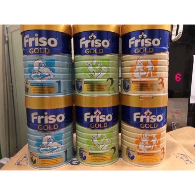 Sữa FRISO GOLD NGA đủ số 800g cho bé