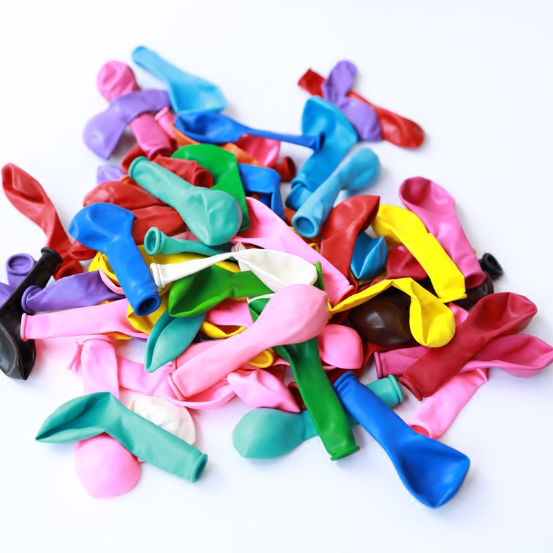 Bóng bay cao su 5 inch trang trí sinh nhật thôi nôi đầy tháng nhiều màu sắc HAPPYKID BBCS5INCH