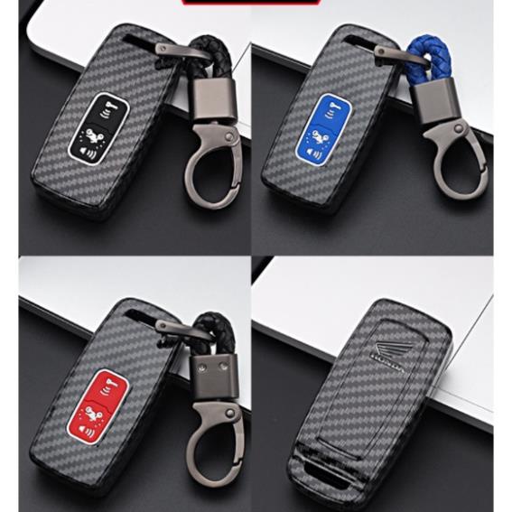 Bọc Chìa Khóa Smartkey SH 350i và SH 2021 ( 2 nút ) Ốp Carbon