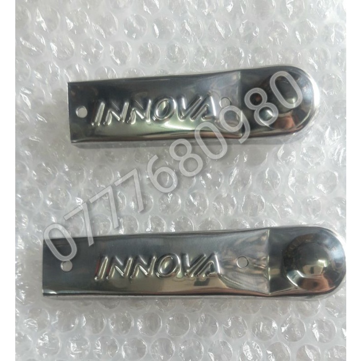 BỘ CHỤP INOX CẦN GẠT NƯỚC TRƯỚC + SAU TOYOTA INNOVA 2006-2015