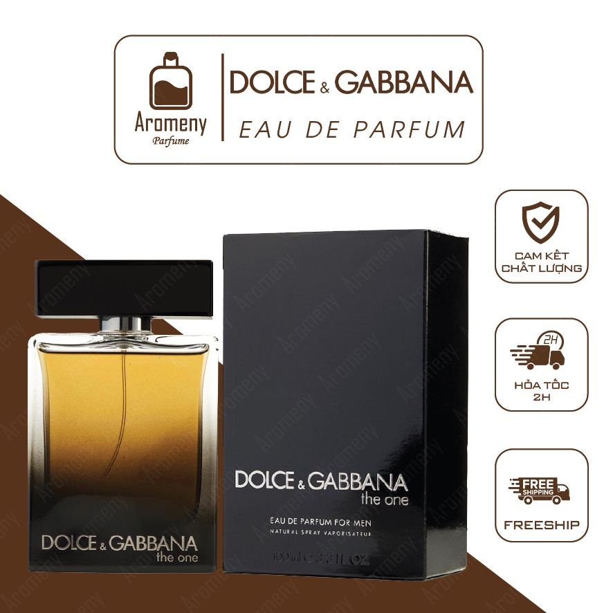 Nước hoa nam D&amp;G THE ONE 100ml – Tinh dầu nước hoa nam tính, sang trọng – Aromeny.Parfume