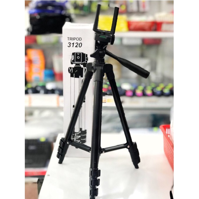 Gậy Chụp Hình Tripod 3120 + Nút Remote Bluetooth + Kẹp Điện Thoại