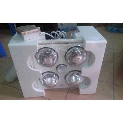 - Đèn sưởi công nghệ Đức Hans 4 bóng âm trần, không điều khiển - H4B