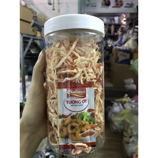 Mực xé sợi hấp nước dừa