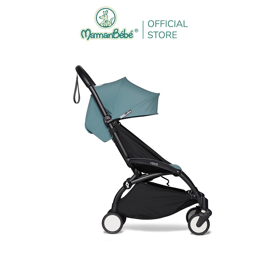 Bộ màn chụp và đệm xe đẩy BABYZEN YOYO 6+ Xanh Aqua