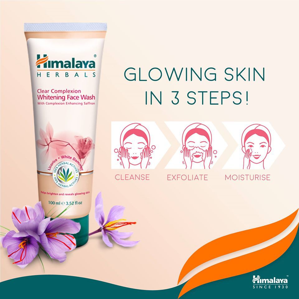 Tẩy da chết mờ thâm nám sáng da Himalaya Clear Complexion Whitening Face Scrub Ấn Độ