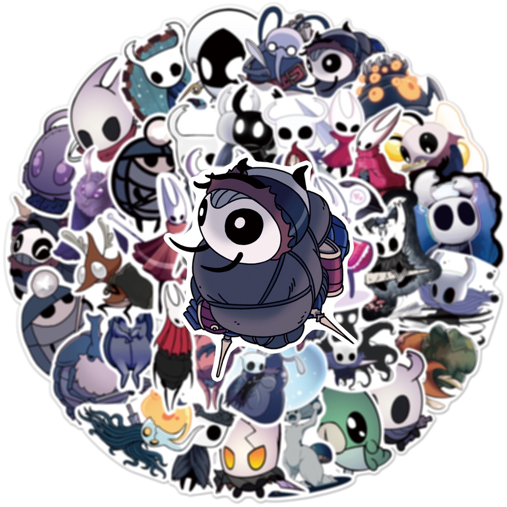 JOJO· Bộ Hình Dán Chống Thấm Hollow Knight, 50 tờ/bộ