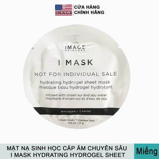 Mặt nạ sinh học cấp ẩm chuyên sâu Image Skincare I Mask Hydrating Hydrogel Sheet Mask