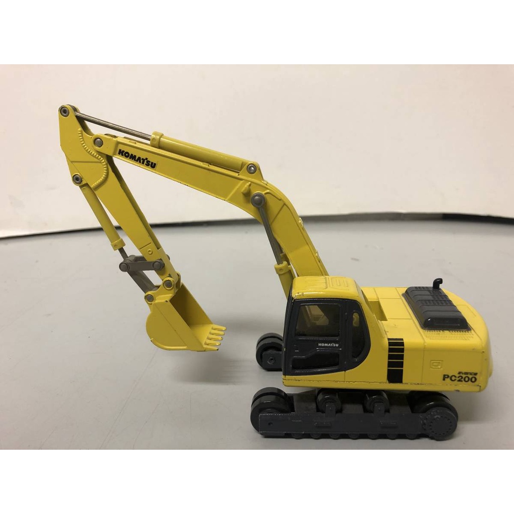 Máy đào bánh xích Komatsu PC200-6 Avance K004 POWER SHOVEL 1/43 Scale - Made in Japan Chính hãng năm 1995
