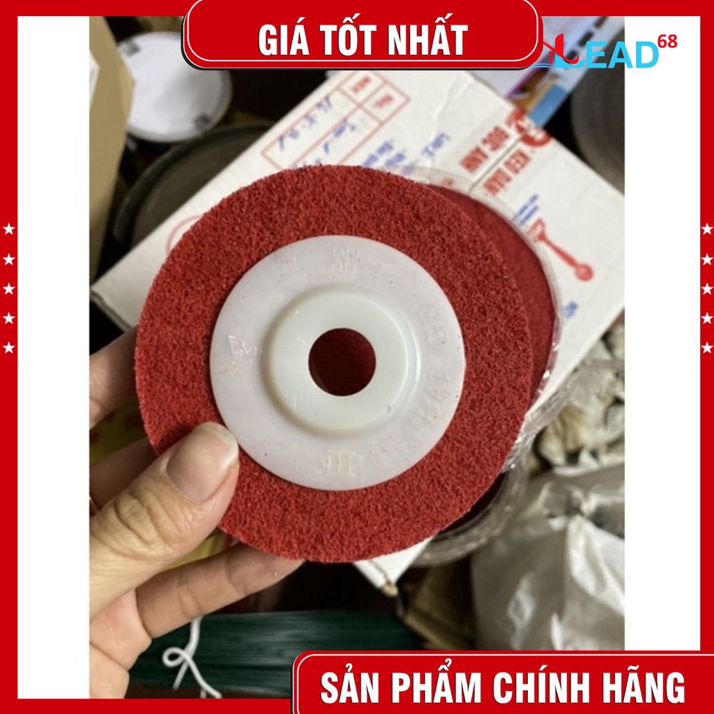 10 đĩa nỉ đánh bóng,dình cho máy mài cầm tay