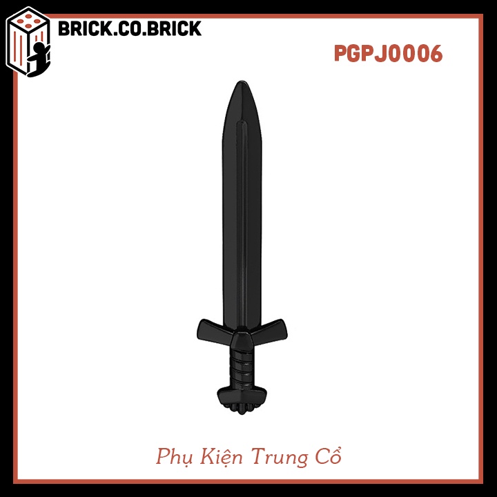 Phụ Kiện Trung Cổ Giáo và Khiên PGPJ0005-PGPJ0007