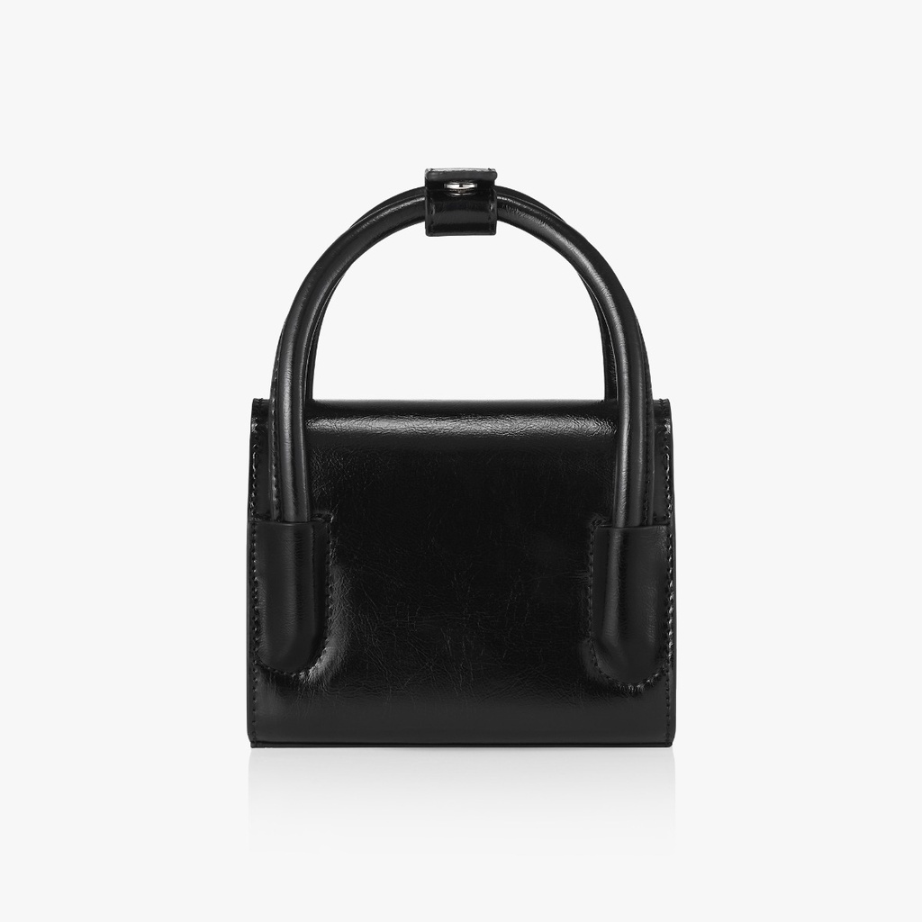 Túi xách nữ Hàn Quốc Find Kapoor MARTY BAG 12 CRINKLED FBMT12CR0BK - màu đen