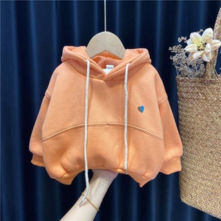 Áo hoodie lót lông cừu cho bé gái