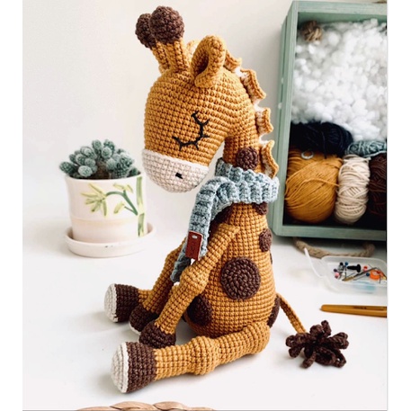 🌳 File cứng chart chú Hươu cao cổ  🌳  - Yêu Handmade