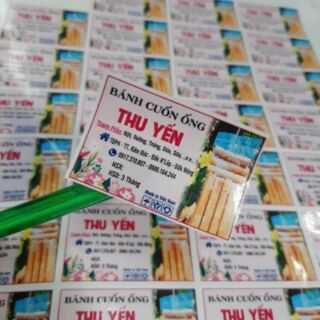 [HCM] In Tem Dán Nhãn Sticker theo yêu cầu