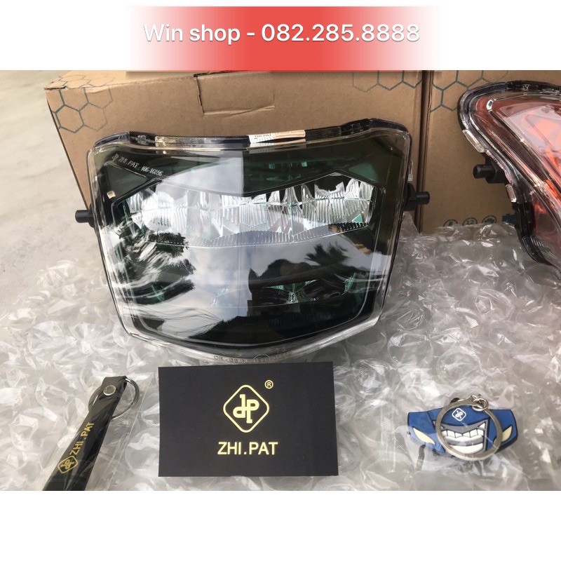 Đèn Pha zipat 2 tầng dành cho xe máy Wave A 50cc-100-110/wave rsx cũ/Wave S/Future X. Bảo hành 1 năm